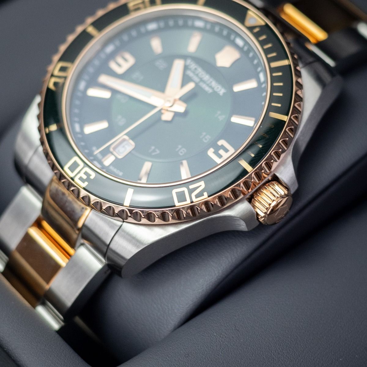 Victorinox Maverick Chronograph Analog 43mm Watch - Rose Gold