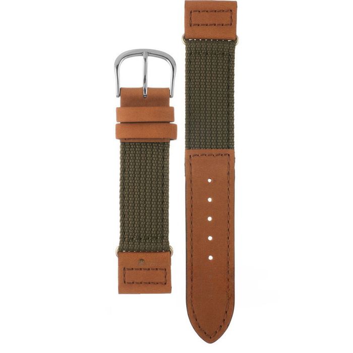 Victorinox Rodeo Dark Green Leather Strap with Buckle Crusader