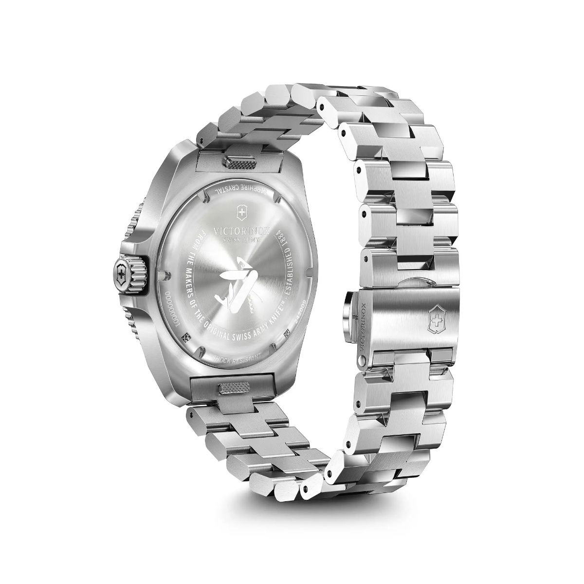 Victorinox Journey 1884 43mm Watch - Blue Dial, Stainless Steel S