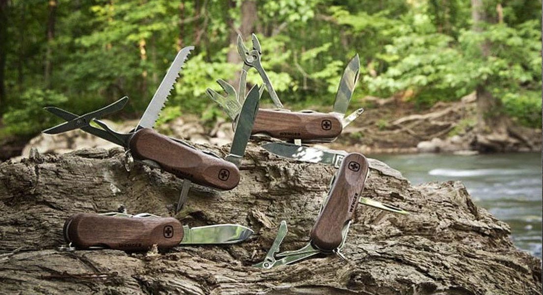 Wenger EvoWood Swiss Army Knives