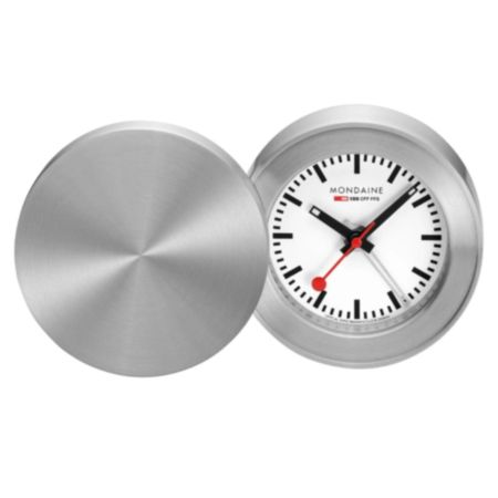Mondaine Classic Travel Alarm Clock - 5.1mm Case
