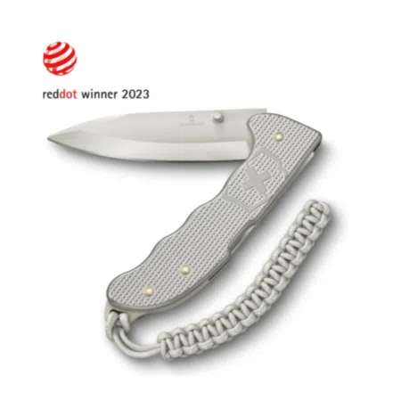 Victorinox SECOND – Evoke Alox Swiss Folding Knife - Silver